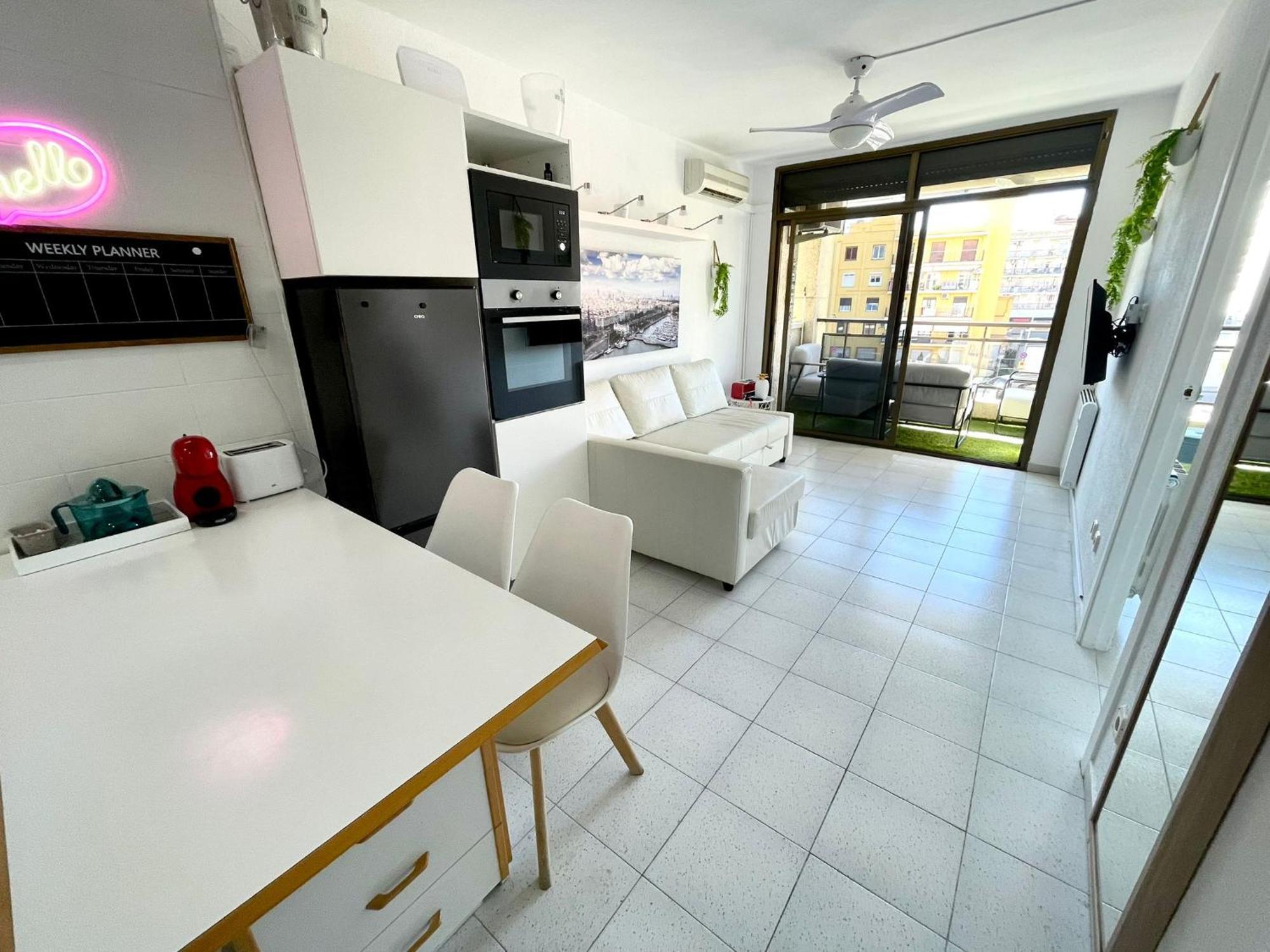 Apartemento Piscina Centro Calella 3 Min Playa Exterior foto