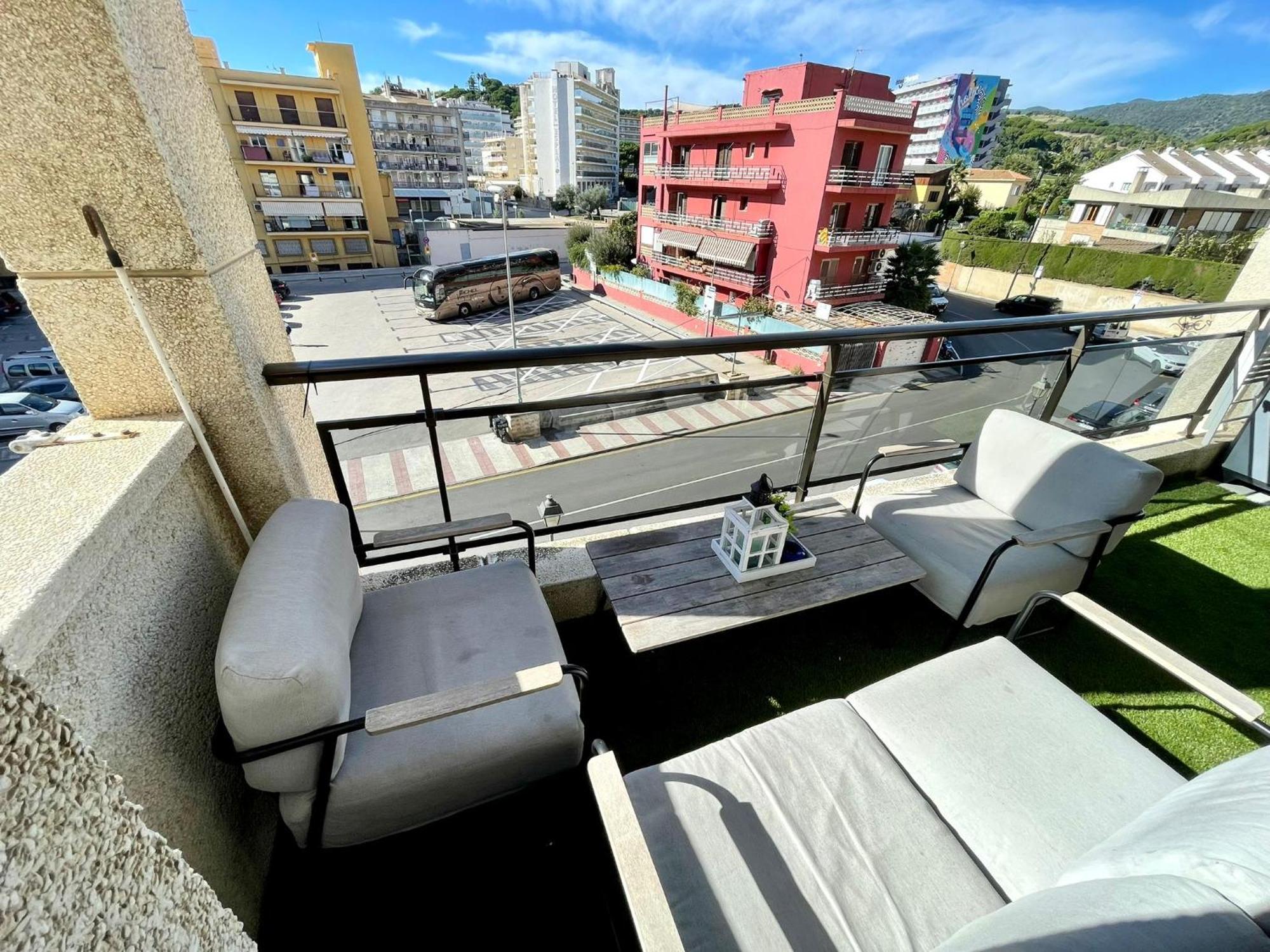 Apartemento Piscina Centro Calella 3 Min Playa Exterior foto